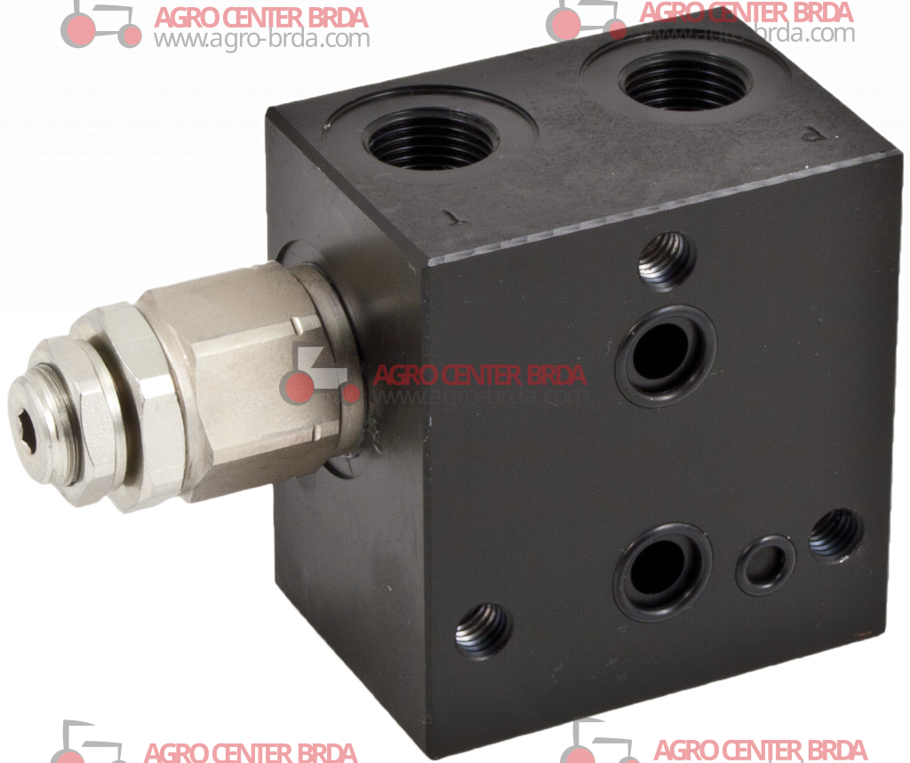 Entry cap with pressure limiting valve (excluding VEI) - 80÷350 bar