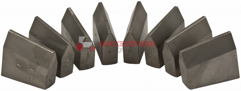 Special brake clamps for PRT 80