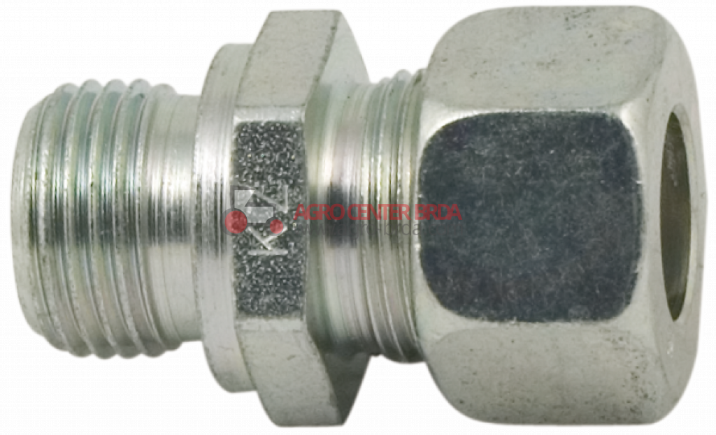61° GAS FLARED COUPLINGS WITH STRAIGHT ENDS