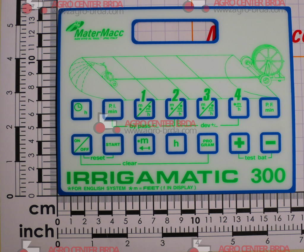 tastiera IRRIGAMATIC 300