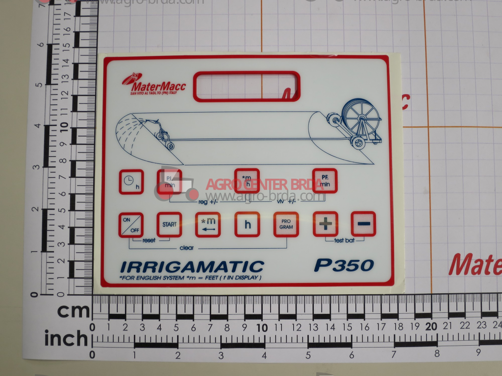 tastiera IRRIGAMATIC P350