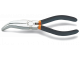 extra-long flat knurled-nose pliers, handles coated with 2 layers of non-slip PVC