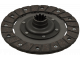 Rigid clutch plate - rounded hub 180x124x3.529.5x24x4.5 - 10 grooves