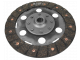 PTO clutch disc rigid