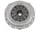 Double disc clutch with diaphragm springs