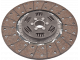 Central plate with tension springs 302x191x3.5, 40x36.5 - 24 grooves