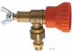 Full nozzle holder with turbo with steel nozzle
