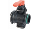 Manual boom section valve