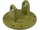 Flange for disc clutch