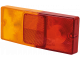 Leuchtenglas rechts und links (Rot - Orange)