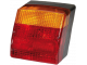 COMBINED REAR LIGHT WITH LICENCE NUMBER LIGHT ON LEFT, WITH BULBS