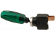 Interruptor de palanca con luz verde