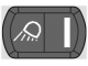 Botón con símbolo faro de trabajo