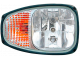 MAIN FITTING H7/H3, WITH SIDE LAMP, WITH BULBS