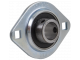 SELFALIGNING BALL-BEARING PRESSED STEEL TWO-BOLT FLANGE - SBPFL