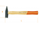 Mechanics hammer with wooden shaft