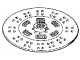 Disco centrale in ferodo con molle parastrappi250x155x435x31EV - Z.18