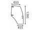 vetro porta dx                     