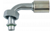 90° FEMALE FITTING WITH O-RING AND ROTOLOCK SWIVEL RING
