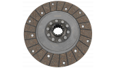 Rigid central clutch disc