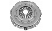 Single-plate clutch with diaphragm springs