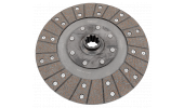 Rigid central clutch disc