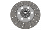 Rigid central clutch disc