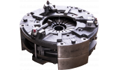 Double clutch with separate controls with central plate. Without PTO plate Ø 215 mm plate