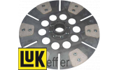 Rigid central clutch disc 6 vanes