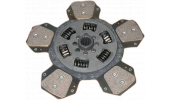 Central cushioned cerametallic plate with 6 vanes Ø 290 sintered - 13 grooves