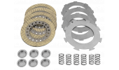 Set of plates comprising 4 plates