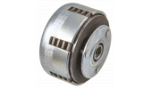 Multiple-plate clutch Ø 103x70.5 mm with 4 plates Shaft Ø23 Taper 1:5, 15x12 - 8 grooves