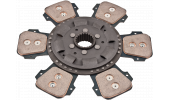 Central cerametallic plate with 6 vanes and tension springs Ø 330 sintered - 41x45.3 - Z.21