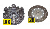 Double clutch kit with 6 levers, internal plate and PTO plate Ø 225 mm
