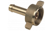 STRAIGHT HOSE ADAPTER WITH FLY NUT