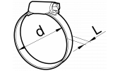 CLIPS FOR FUEL PIPES AND MISCELLANEOUS APPLICATIONS