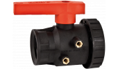 BALL VALVE WITH GAS THREAD FEMALE CONNECTION