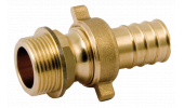 THREE PIECES HOSE CONNECTOR-STRAIGHT
