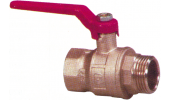 FULLWAY BALL VALVE M-F WITH LEVER
