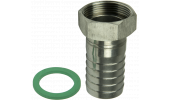 Ø 40 straight STAINLESS STEEL UNIONS