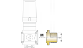 Flange for SERIES 463/863 valves