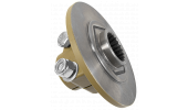 Cubo con brida para embragues de 2 discos