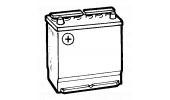 Standard 12V battery narrow type - ENERGECO