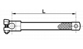 CABLE DE TIERRA CON BORNE BATERÍA