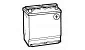 Standard 12V battery narrow type - ENERGECO