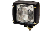 WORKING LAMP FF®-H3 WITH LIGHT UNIT FOR BROAD ILLUMINATION OF EXTENDED FIELD, AMP FIXTURE