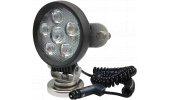 POSITIONABLE WORK LIGHT WITH LEDs AND SPIRAL CABLE 1500 LUMEN