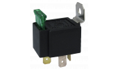 RELAYS ON-OFF 24V-20A WITH PROTECTIVE FUSE AND FIXING BRACKET