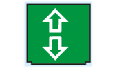 Direction indicator symbol
