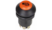 Bouton avec symbole stop & go